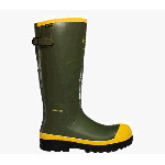16" SPOG Olive Green Safety Toe Work Boots