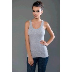 Cotton Spandex 2x1 Rib �Boy Beater� Tank