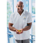 Cook Shirt, 65/35 P/C Poplin, 5-Gripper Closure