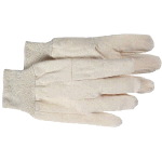 Canvas Gloves, 8-Oz. Knit Wrist