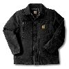 Carhartt Sandstone Traditional Coat, Arctic Quilt Lined Black