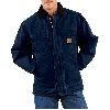 Carhartt Sandstone Traditional Coat, Arctic Quilt Lined Midnight