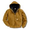 Carhartt Duck Active Jacket, Thermal Lined Brown