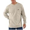 Carhartt Long Sleeve Workwear T-Shirt Sand