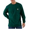 Carhartt Long Sleeve Workwear T-Shirt Hunter Green