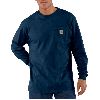 Carhartt Long Sleeve Workwear T-Shirt Navy