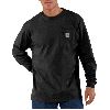 Carhartt Long Sleeve Workwear T-Shirt Black