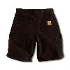Carhartt Washed Duck Work Short Dark Brown