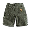 Carhartt Washed Duck Work Short Moss