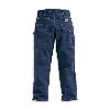 Carhartt Washed Denim Work Dungaree Deepstone