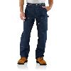 Carhartt Double Front Logger Dungaree Blue Denim