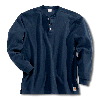 Carhartt Textured Knit Henley Navy