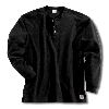 Carhartt Textured Knit Henley Black