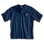 Short Sleeve Workwear Henley