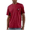 Carhartt Short Sleeve Work-Dry T-Shirt Crimson