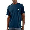 Carhartt Short Sleeve Work-Dry T-Shirt Navy