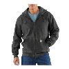 Carhartt Heavyweight Hooded Zip-Front Sweatshirt Charcoal Heather