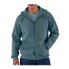 Carhartt Heavyweight Hooded Zip-Front Sweatshirt Mineral Blue