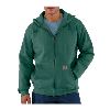 Carhartt Heavyweight Hooded Zip-Front Sweatshirt Musk Green