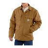 Carhartt 100% Cotton Flame Resistant Duck Traditional Coat Carhartt Brown