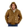 Carhartt 100% Cotton Flame Resistant Duck Active Jacket, Quilt Lined 