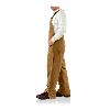 Carhartt 100% Cotton Flame-Resistant Duck Bib Overall, Lined 