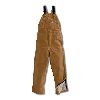 Carhartt 100% Cotton Flame-Resistant Duck Bib Overall, Lined 