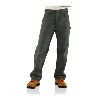 Carhartt Flame Resistant Loose Fit Midweight Canvas Jean Moss