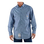 Flame Resistant Lightweight Twill Tradesman Shirt