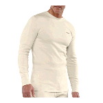 Heavyweight Cotton Thermal Crew Neck Top