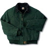 Carhartt Sandstone Santa Fe Jacket, Quilted-Flannel Lined 