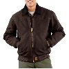 Carhartt Sandstone Santa Fe Jacket, Quilted-Flannel Lined Dark Brown