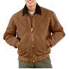 Carhartt Sandstone Santa Fe Jacket, Quilted-Flannel Lined Brown
